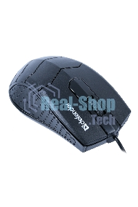 Мышь проводная Defender HIT MB-530 черный, 1000 dpi, USB, кнопки - 3