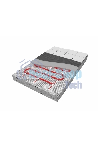 Теплый пол (нагревательный мат) Rexant Extra, площадь 7,0 м2 (0,5 х 14,0 метров), 1120Вт, (двух жильный)