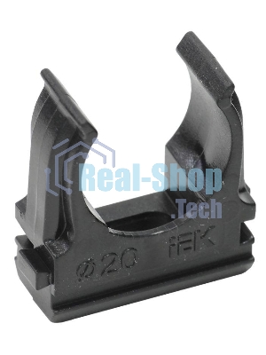 Держатель с защелкой CF20 IEK черный CTA10D-CF20-K02-100