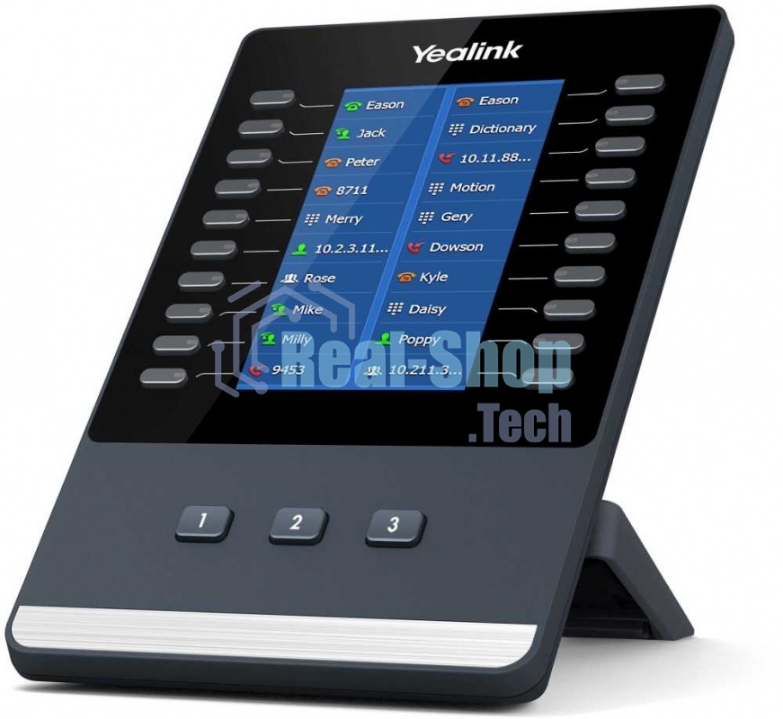 Модуль расширения YEALINK EXP43, цветной экран, для телефонов SIP-T43U, SIP-T46U, SIP-T48U, шт
