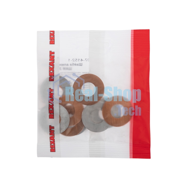 Шайба алюмомедная Rexant ШАМ 28/13 (в упак. 10 шт.)