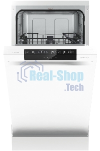 Посудомоечная машина, Gorenje GS531E10W, белая с черным, 44.8 см, 9 компл., 47 дБ, класс A++