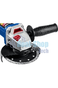 Угловая шлифовальная машина Зубр 125 мм, 1500 Вт, регулировка оборотов, серия Профессионал.