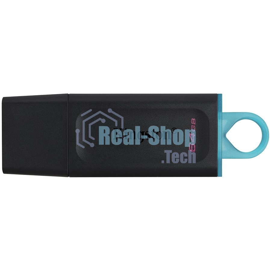 Флешка USB Kingston 64Gb USB 3.2 Gen 1 DataTraveler Exodia черный/бирюзовый