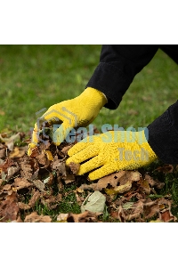 Перчатки в наборе Palisad 4 пары, цвета в ассортименте, ПВХ точка, L,