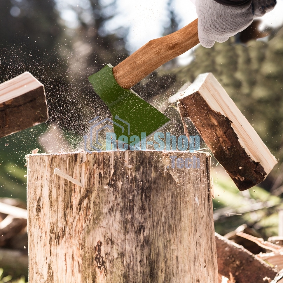 Топор кованный Сибртех, в сборе, 1400/1750 г, деревянное топорище, 500 мм, Б4