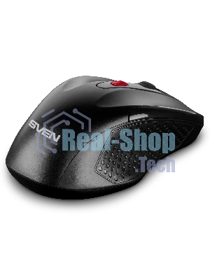 Мышь беспроводная SVEN RX-450W черный, 3200 dpi, радиоканал, USB, кнопки - 6