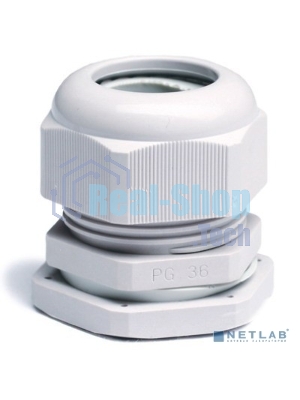 Зажим кабельный с контргайкой DKC 52900 IP68, PG16, д. 9 - 14 мм