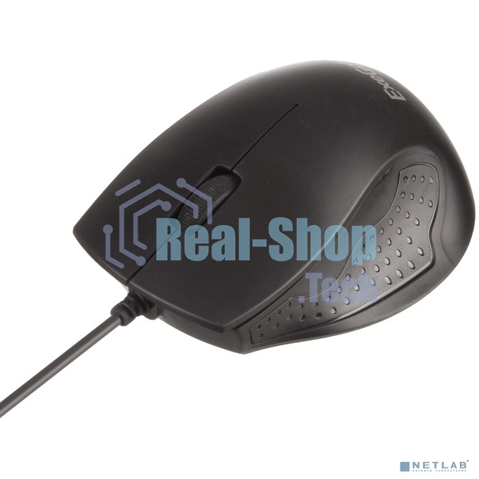 Мышь проводная ExeGate Professional Standard SH-9028 черный, 1000 dpi, USB, кнопки - 3