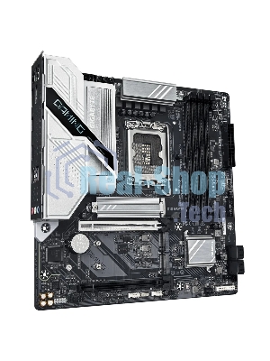 Материнская плата Gigabyte Z890M GAMING X, LGA 1851, Intel Z890, 4xDDR5, 4xSATA, 3xM.2, 1xPCIe 5.0 x16, 1xPCIe 4.0 x16, 1xHDMI, 2xDP, 1x 2.5Gb LAN, 2xUSB-A 2.0, 3xUSB-A 3.2 Gen 1, 3x3.5 мм, 7.1, mATX