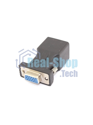 Переходник RJ45 на DB9 15 pin мама