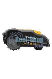 Робот-газонокосилка Denzel Grass Master 1000, ультразвуковой датчик, 3 Ач, LCD дисплей, Wi-Fi