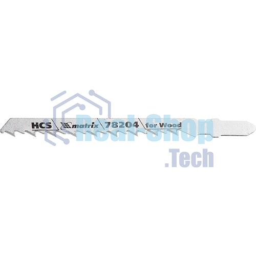 Полотна для электролобзика Matrix по дереву, 3 шт. T101D, 75 х 4,0мм, HCS
