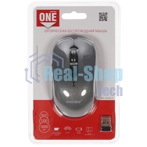 Мышь беспроводная Smartbuy серия ONE 290AG черная (SBM290AGK)