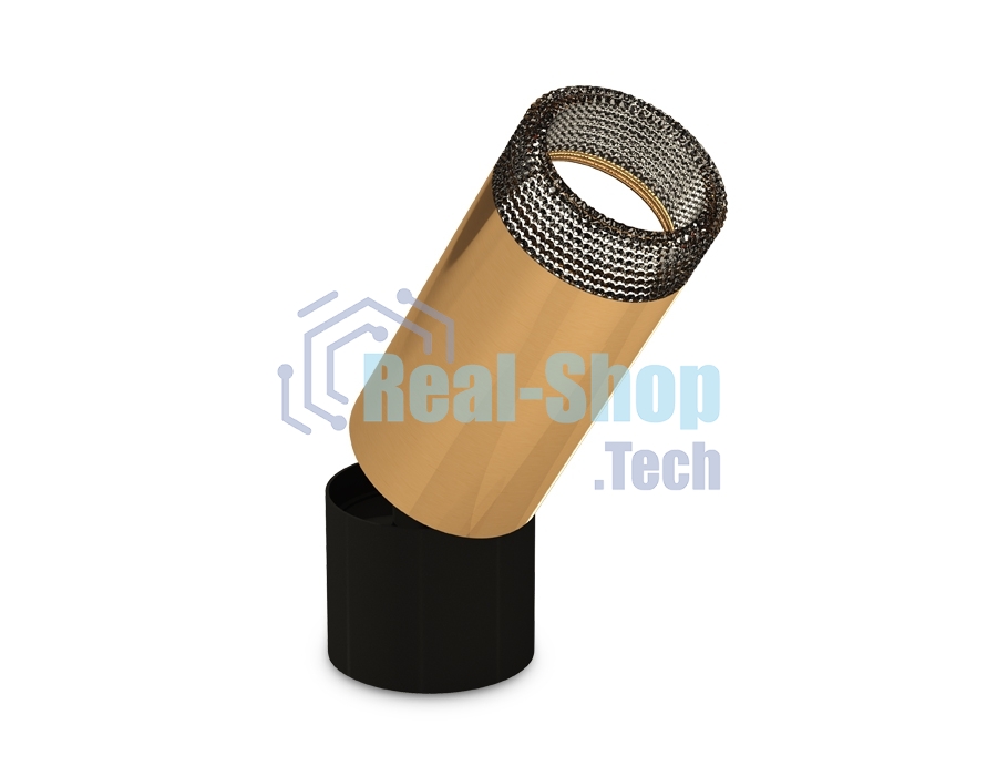 Крепеж накладной поворотный для светильника A2220 WH белый D60*H50mm Out45mm (для корпуса D60mm)