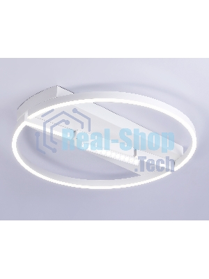 Светильник Ambrella light FL51459/1+1 WH белый 72W 3000K-6400K+4200K D600*110 (ПДУ РАДИО 2.4G)
