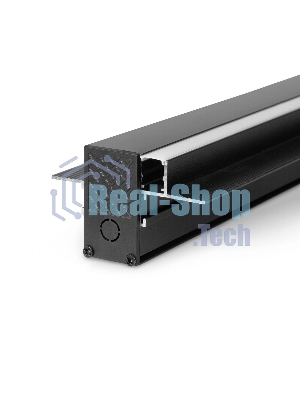 Slim Magnetic Шинопровод встраиваемый с местом под светодиодную ленту (чёрный) (2м) 85132/00