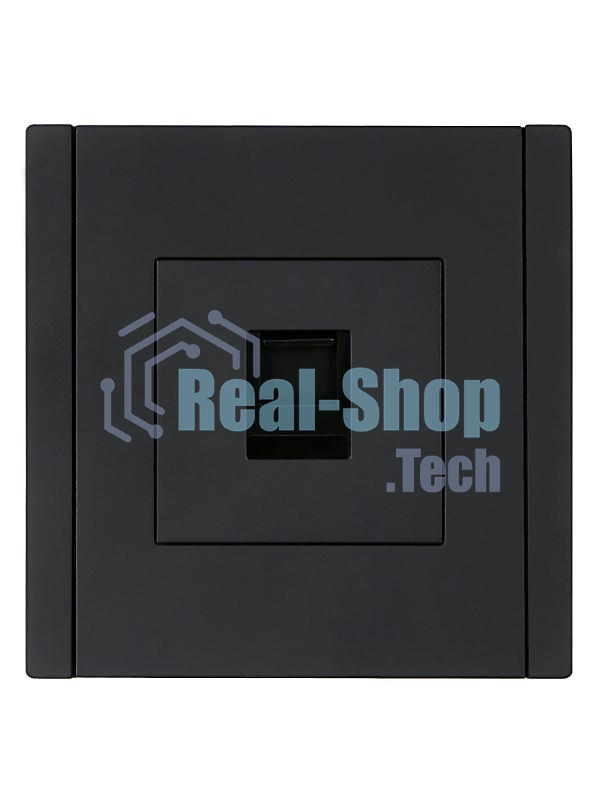 Розетка компьютерная RJ45 кат.6 IEK FORTE&PIANO FP131 черный