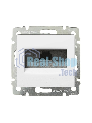 Компьютерная розетка Legrand Valena 774230, белая RJ45 5 кат UTP