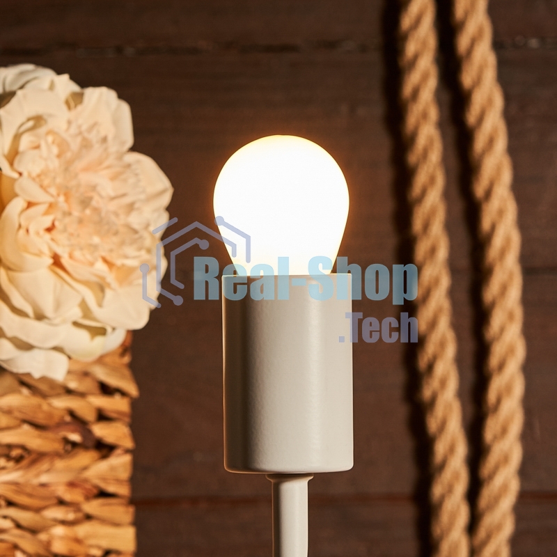 Лампа светодиодная филаментная Rexant Шарик GL45 9.5 Вт 915 Лм 2700K E27 матовая колба