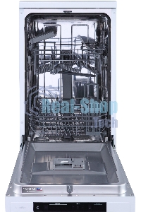 Посудомоечная машина, Gorenje GS531E10W, белая с черным, 44.8 см, 9 компл., 47 дБ, класс A++