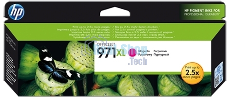Картридж струйный HP 971XL CN627AE пурпурный для HP OJ Pro X476dw/X576dw/X451dw/X551dw (6600 стр.)