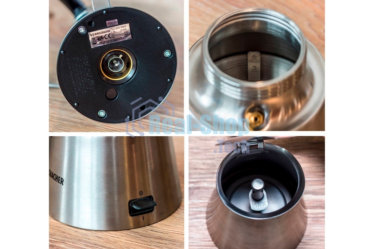 Кофеварка эспрессо Rommelsbacher EKO 366/E Delux