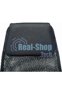 Кресло компьютерное Бюрократ KB-5M TW-01 3C11 черный, сетка/ткань, с подголов. крестовина металл хром