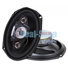 Колонки автомобильные Kicx DC 694MR 180Вт 90дБ 4Ом 16x24см (6x9дюйм) (ком.:2кол.) коаксиальные четырехполосные Колонки автомобильные Kicx DC 694MR 180Вт 90дБ 4Ом 16x24см (6x9дюйм) (ком.:2кол.) коаксиальные четырехполосные