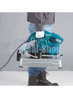 Машина отрезная Makita LW14002200Вт 3800об/м диск-ф355х25.4мм рез-102х194мм 17кг кор