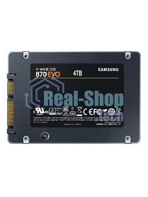 Накопитель SSD Samsung 4Tb 870 EVO, V-NAND, 2.5