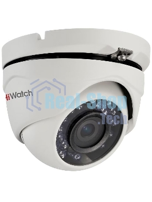Камера видеонаблюдения аналоговая HiWatch DS-T203A(B) (3.6мм) 3.6-3.6мм HD-TVI цв. корп.:белый