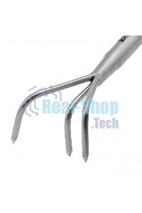 Рыхлитель Palisad 3-зубый, 70х330 мм, стальной, пластиковая рукоятка