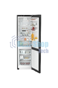 Холодильник Liebherr CNBDC 573I-22 001 черная нержавеющая сталь двухкамерный 266/94л морозилка снизу