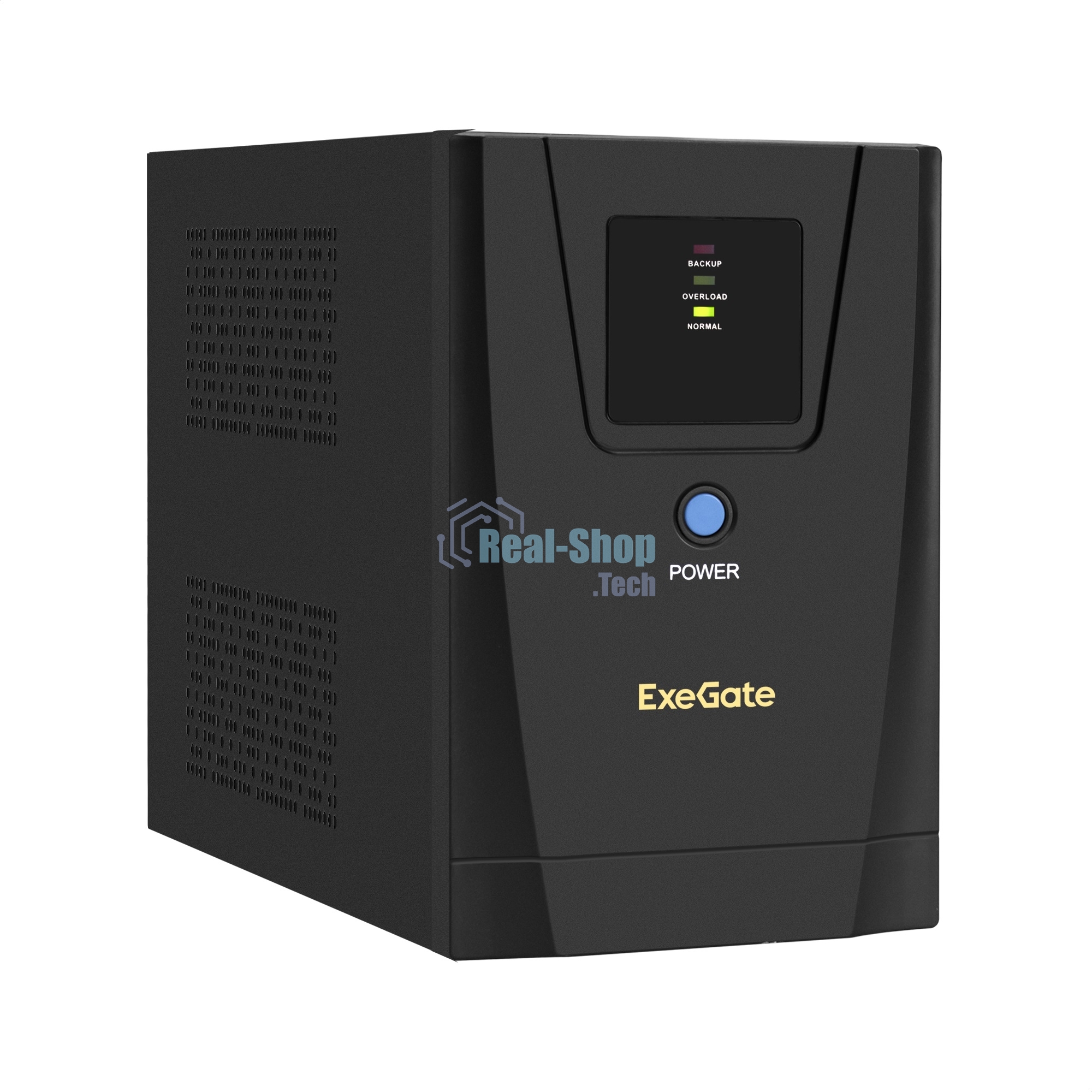 Источник бесперебойного питания ExeGate SpecialPro UNB-1500.LED.AVR.C13.RJ 1500VA/950W, LED, AVR, 6*IEC-C13, RJ45/11, черный