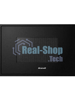 Микроволновая печь встраиваемая Brandt, 3 функции приготовления, 8 автоматических программ, гриль, размораживание, сенсорное управление, таймер, объем 25 л, защита от детей, черный