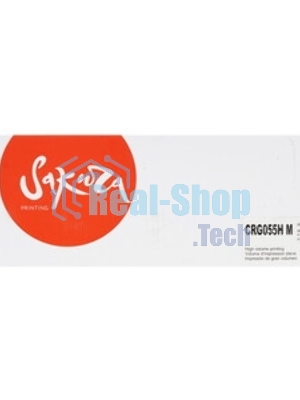 Картридж лазерный Sakura CRG055HM для Canon i-SENSYS LBP663, LBP664, MF742, MF744, MF746, пурпурный, 5900к.