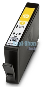 Картридж струйный HP 912XL 3YL83AE желтый увеличенной емкости (825 стр) для HP OfficeJet 801x, 802x