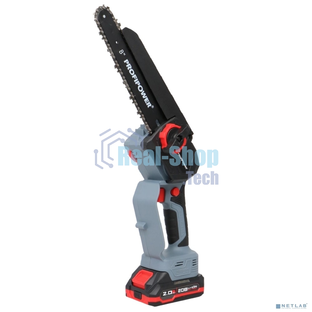 Аккумуляторный бесщеточный НАБОР 2в1 PROFIPOWER ProfiSet-2D20 (Li-ion-2шт, 20B, 2.0Ач, 8