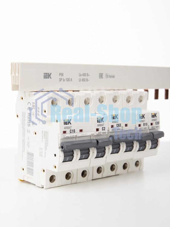 Шина соединительная PIN 1п 63А (дл.1м) IEK YNS21-1-063