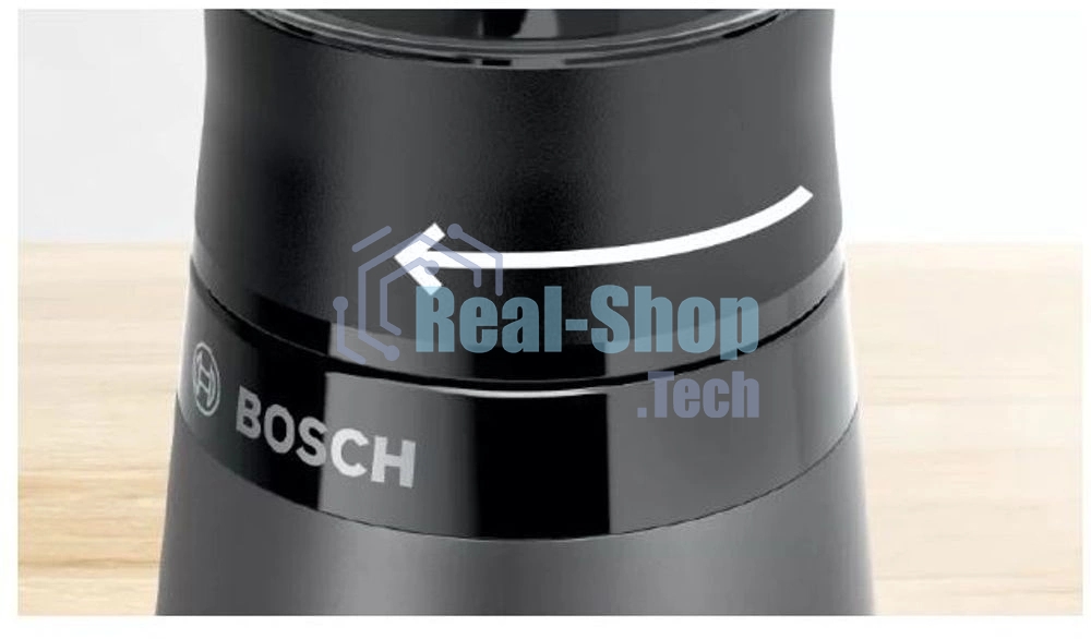 Блендер стационарный Bosch MMB2111S черный, 450 Вт, 1 скорость