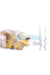 Миксер стационарный Bosch MFQ36460 450Вт белый/серый