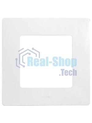 Рамка 1пост, белый ETIKA