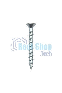 Саморез оконный Kranz острый, 4.1х35, белый цинк, короб (500 шт./уп.)