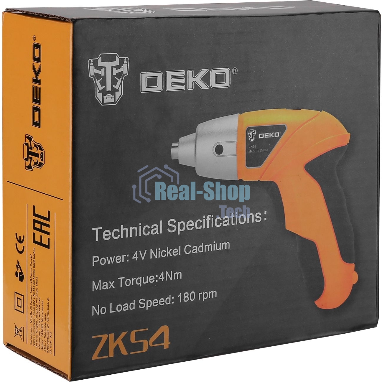 Отвертка аккумуляторная Deko ZKS4 аккум. (063-4113)