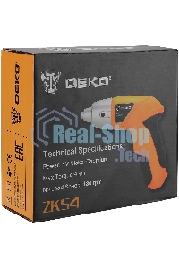 Отвертка аккумуляторная Deko ZKS4 аккум. (063-4113)