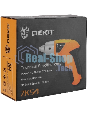 Отвертка аккумуляторная Deko ZKS4 аккум. (063-4113)