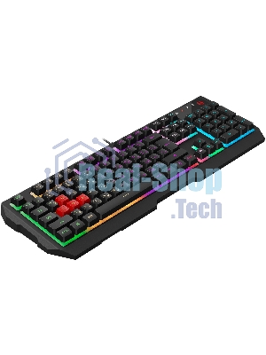 Комплект клавиатура+мышь A4Tech Bloody B1700 проводной, USB, 6000 DPI, чёрный
