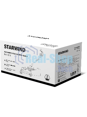 Газонокосилка электрическая Starwind ELM-1200, от сети, 1200 Вт