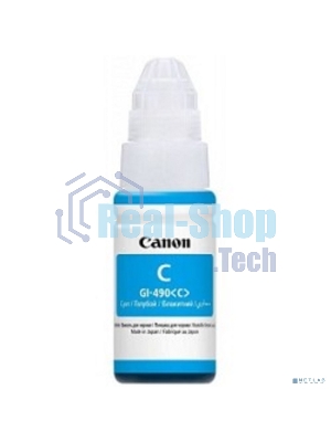 Чернила Canon GI-490C 0664C001 голубой (70 мл) для Canon Pixma G1400/2400/3400